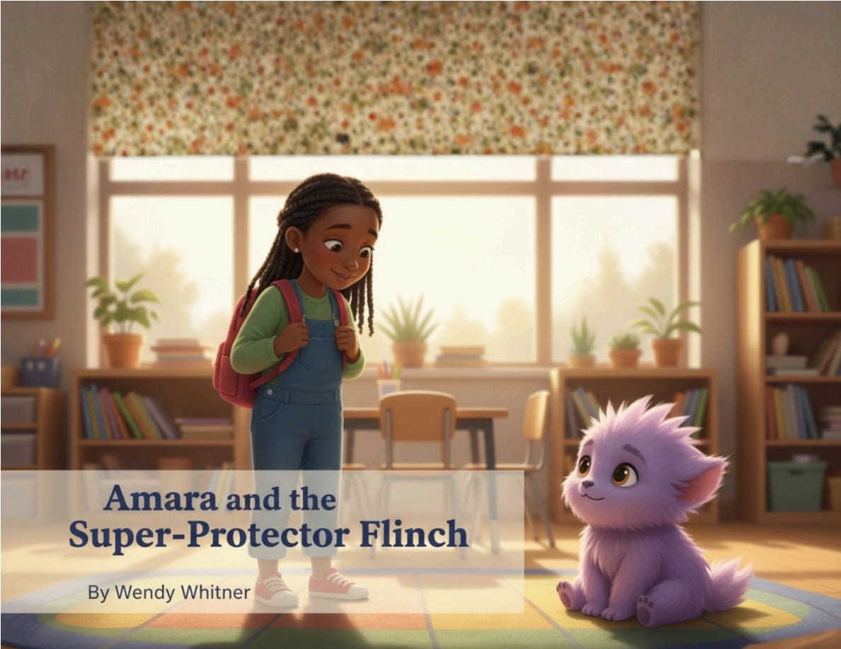Amara and the Super-Protector Flinch cover